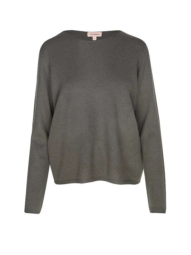 Kaschmirpullover olive XL damen - KATESTORM - FashionsVida