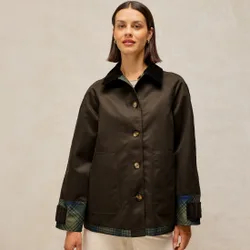 Jackson Reversible Recycled Jacket - Dark Green