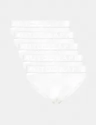Pack Supersoft Mid Briefs White Mix male