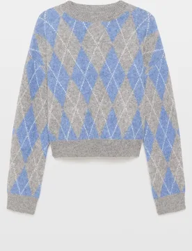 Jersey rombos de mujer - Green Coast - FashionsVida