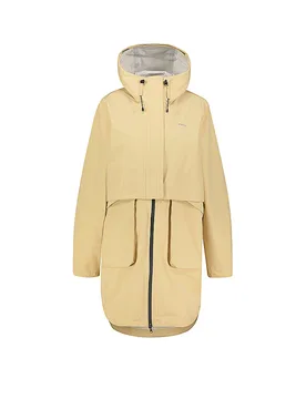 Parka de randonnée Leira 3L à capuches camel 40 - Meru - FashionsVida