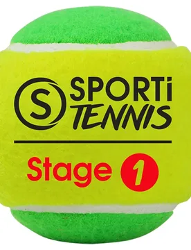 Stage 1 Tennis Balls 36 Units One Size - Sporti France - FashionsVida
