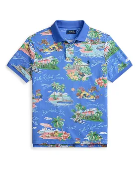POLO Poloshirt lila S herren - Ralph Lauren - FashionsVida