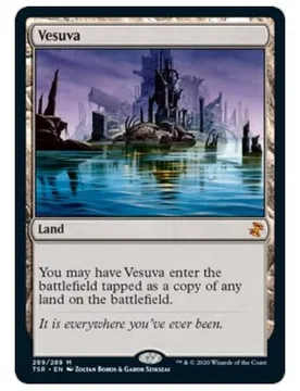 Vesuva (foil) Time Spiral Remastered - Magic: The Gathering - FashionsVida