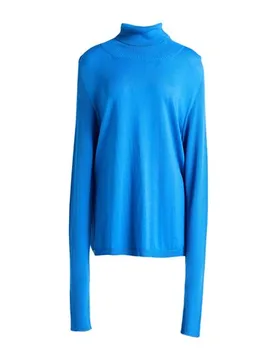Rollkragenpullover Damen Blau 44 Damen - Marina Rinaldi - FashionsVida