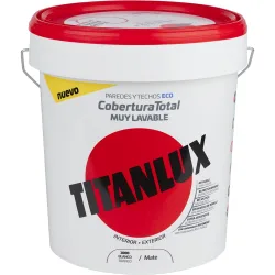 Pintura Plástica Mate Cobertura Total 15 l