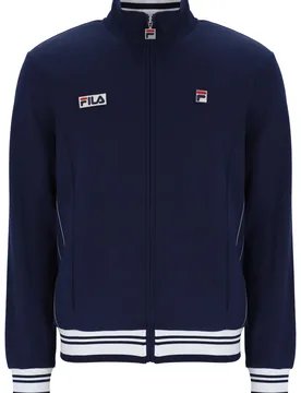 Rupert Ribbed Funnel Neck Jacket - XS - FILA - FashionsVida