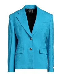 Americana Mujer Azul 36,38,42 Mujer