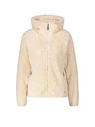 Chaqueta polar con capucha Roxburgh para mujer beige S