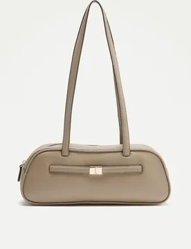 Hobo baguette broche piel - Latouche - FashionsVida