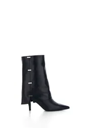 Stivaletti in pelle NERO 37