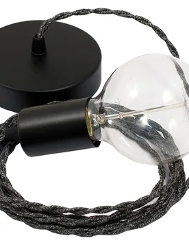 Cables Suspension Luminaire Tn03 50 Cm Anthracite / Black One Size - Creative - FashionsVida