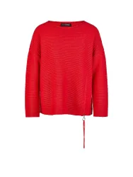 Doris Streich Pull-over rouge 52