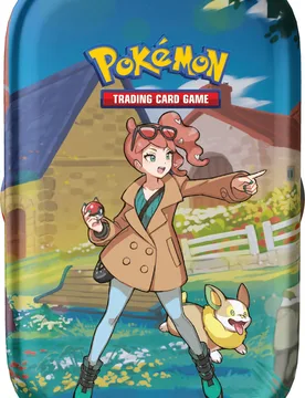 Pokemon Crown Zenith Mini Tin - Sonia & Yamper - Pokémon - FashionsVida