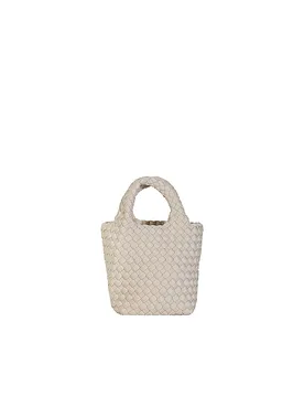 Bolso - Tote Bag ALWAYS ON THE RUN Mini beige - Marrea - FashionsVida