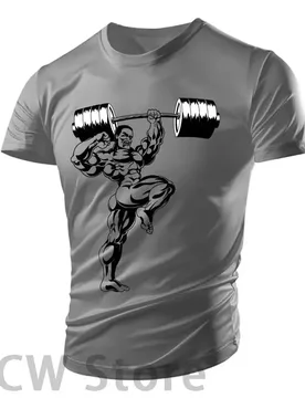 Fun Weightlifting Men's 3d Print Men's Hard Street Style T-shirt Gym Running Breathable Light Sports Summer Quality Tight Tops - Aliexpress - FashionsVida