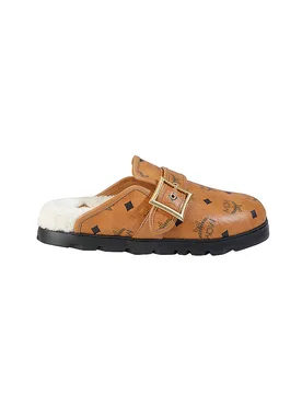 Scarpe in pelle - Mules marrone 37 - Mcm - FashionsVida