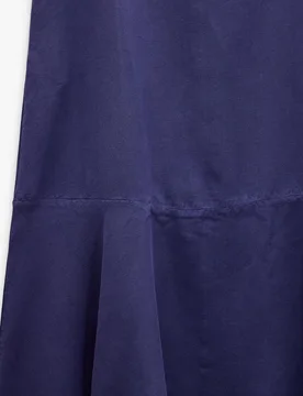 Vestido largo de tirantes en liso - Parfois - FashionsVida