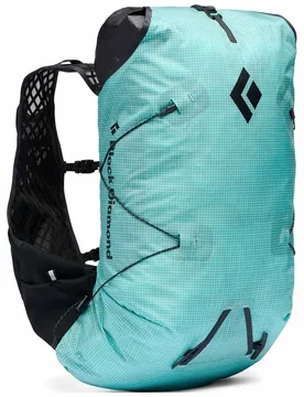 Sac à dos de trail - W Distance 15 Glacier en Nylon - Taille L - Bleu - Black diamond - FashionsVida