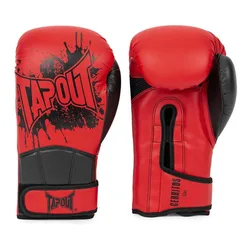 Gants De Boxe Artificiels Cuir Cerritos Red / Black 12 oz