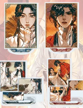 Anime TGCF Heaven Official's Blessing Acrylic Stand Holder 10cm Xie Lian Cute Figure Model Schoolbag Keychain Desktop Decor Gift - Aliexpress - FashionsVida