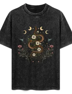 Serpent Spell-Colour T-Shirt Street Fashion Casual Tee Shirt - Aliexpress - FashionsVida