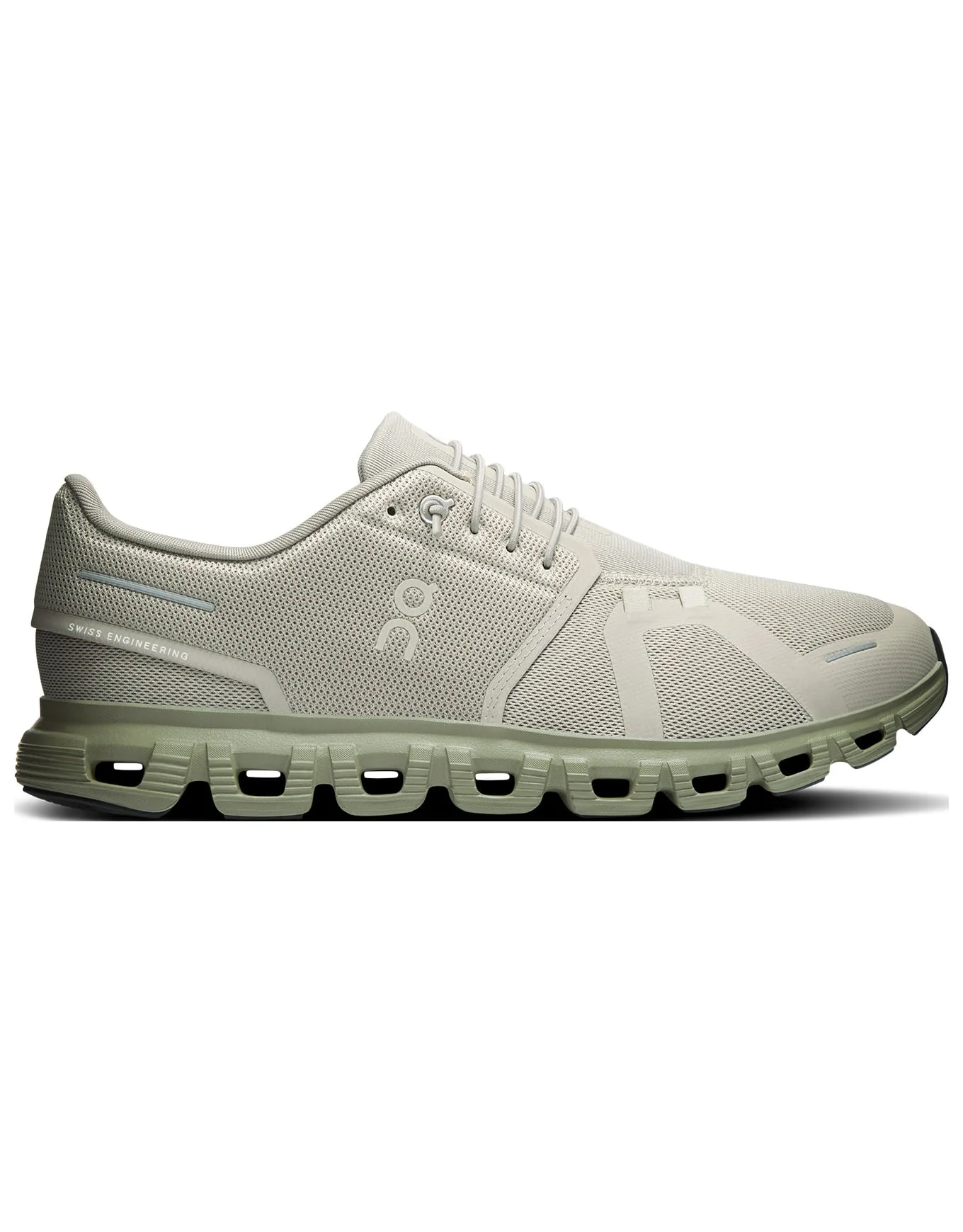 Chaussures lifestyle - Cloud 6 M Brume/Olive - Taille 42.5 - Beige - On - FashionsVida