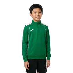 Championship Vii Half Zip Sweatshirt Green / White 11-12 Years