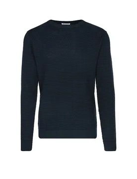 Sweater VAGN schwarz S herren - Knowledge Cotton Apparel - FashionsVida