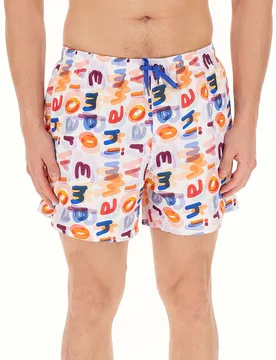 Shorts da bagno BIANCO 48 - EA7 EMPORIO ARMANI - FashionsVida