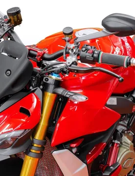 Cupolino Sport Nero Opaco Ducati Streetfighter V4 / S 2020-2024 - Wrs - FashionsVida