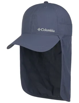 Schooner II Cap with Neck Protection by - navy - Female - Size: One Size - Columbia - FashionsVida