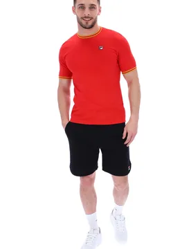 Flank Tipped Ringer T-Shirt - XS - FILA - FashionsVida