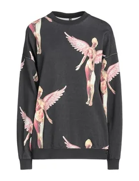 Sweatshirt Damen Braungrau M Damen - R13 - FashionsVida