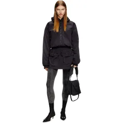 Diesel - Falda corta con bolsillos