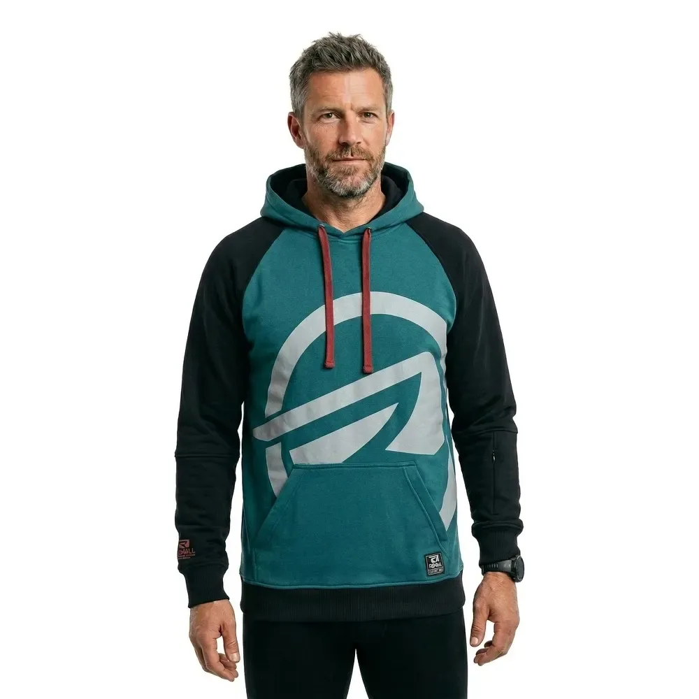 Sweat à Capuche Muse-r Oversized Teal green M - Rehall - FashionsVida