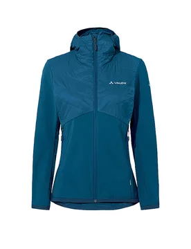 Giacca ibrida da donna Brenva Hoodie blu 38 - VAUDE - FashionsVida