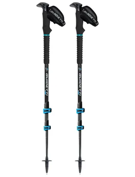 Bâtons de trekking en carbone - B Light Rubis Carbone MK3 en Aluminium - Noir - Guidetti - FashionsVida