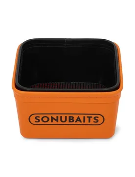 Eva Bait Box 3l Orange / Black 102 x 192 x 192 mm unisex - Sonubaits - FashionsVida