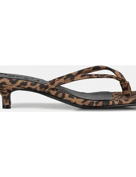 Sandalias de mujer flip-flop con tacón kitten - Dansi - FashionsVida