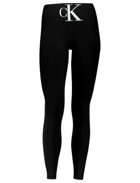 Jeans Leggings Vita Alta Monogram Black S - Calvin Klein - FashionsVida