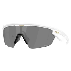 Sphaera Sunglasses Matte White Prizm Black/CAT3