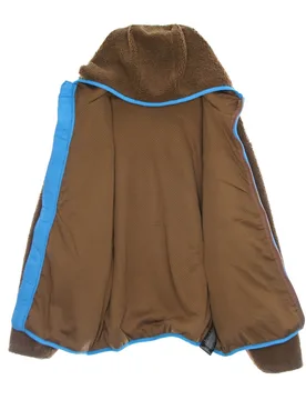 Orsetto Uomo Fort Point Sherpa Jacket Dust Brown - Huf - FashionsVida