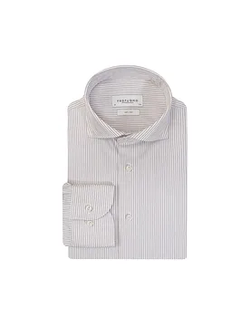 Hemd Slim Fit olive 42 Herren - Profuomo - FashionsVida