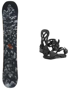 Packs (snowboard + fix) - Snowboard all-mountain - Pack Gateway Pop 2027 - Noir - K2 Snowboard - FashionsVida
