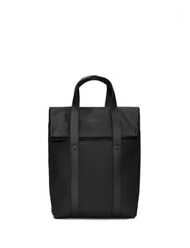 Zaino 2 Way Tote Mini NERO UN - Rains - FashionsVida