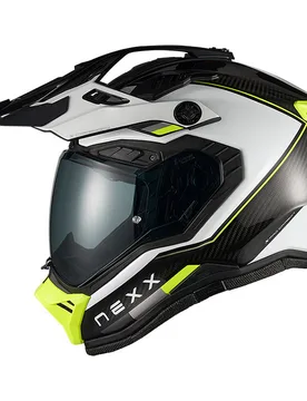 Casco Moto integrale Adventure X.RALLY Raid Bianco Gial taglia 2X - Nexx - FashionsVida