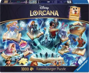 Disney Lorcana: Glimmers of the Realm – Sapphire Puzzle (1000 piece)