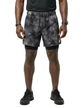 Adi365 Spray Dye 2in1 Shorts Grey Four S Men - Adidas - FashionsVida