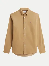 Tommy Hilfiger Hemd Solid Braun L